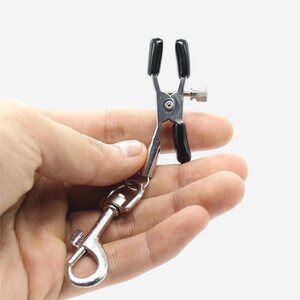 LateToBed Adjustable Nipple Clamps With Hooks