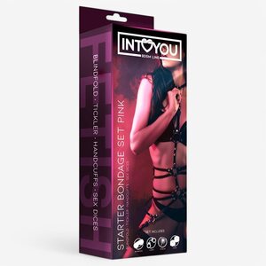 Intoyou Aloittelijan BDSM Setti 4 osaa - Pinkki