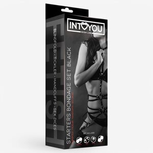 Intoyou Aloittelijan BDSM Setti 4 osaa - Musta