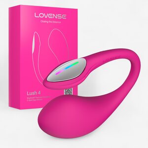 Lovense Lush 4 Bluetooth App-Controlled G-Spot Egg Vibrator