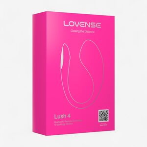 Lovense Lush 4 Bluetooth App-Controlled G-Spot Egg Vibrator