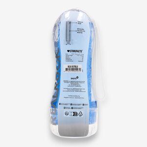 Real Rock Easy Rider Textured Masturbator Blau