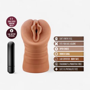 Blush Novelties Vibrating Pocket Pussy Sofia