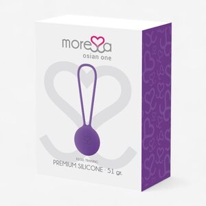 Osian One Premium Silicone Kegel Ball Lila