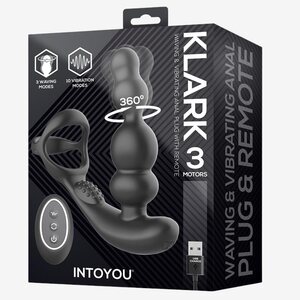 Intoyou Klark Power Plug Eturauhasen Superstimulaattori miehille