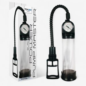 Toy Joy Pump Master - Mighty Black Penispumppu