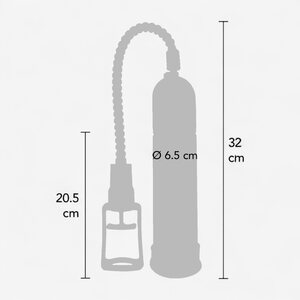 Toy Joy Pump Master - Mighty Black Penispumppu