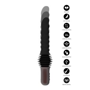 Hidden Desire ThrustMaster - Thrusting Anal Vibrator with Remote