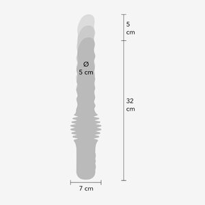 Hidden Desire ThrustMaster - Thrusting Anal Vibrator with Remote