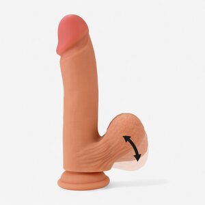 Hidden Desire Inferno Realistic Dildo – Liquid Silicone Feel, 19 cm