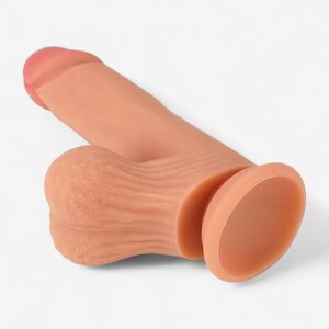 Hidden Desire Inferno Realistic Dildo – Liquid Silicone Feel, 19 cm