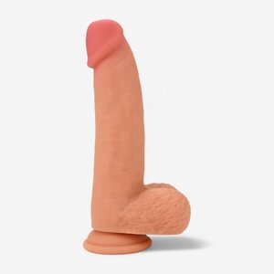 Hidden Desire Realistic Dildo 23 cm – Liquid Silicone with Suction Cup