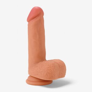 Hidden Desire Realistic Dildo 23 cm – Liquid Silicone with Suction Cup