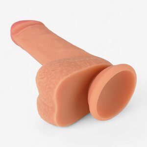 Hidden Desire Realistic Dildo 23 cm – Liquid Silicone with Suction Cup