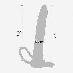 Toy Joy Realistic Double Penetrator – ToyJoy Soft Silicone