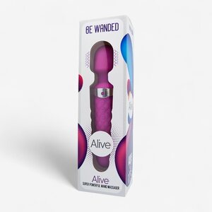 Alive Be Wanded – USB-ladattava Silikoni Wand-vibraattori