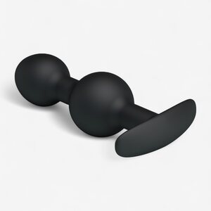 Weighted Silicone Butt Plug with Internal Metal Balls – Silent Motion Pleasure