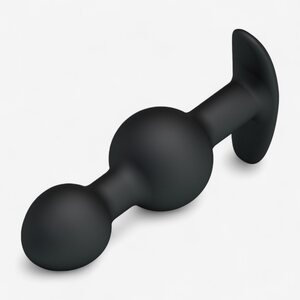 Weighted Silicone Butt Plug with Internal Metal Balls – Silent Motion Pleasure