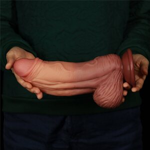 Lovetoy Nature Cock Dual Layered Silicone 24.5 cm
