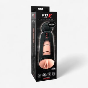 Pipedream PDX Elite Mega Milker – Värisevä Handsfree Masturbaattori Miehille