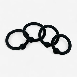 Velvess Tight Force – 4 Silicone Cock Rings for Harder and Longer Erections