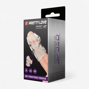 Oscar Penis Sleeve – Open Tip Thickening Enhancer
