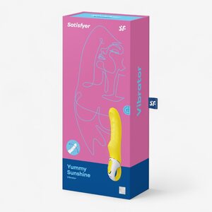 Satisfyer Yummy Sunshine G-Spot Vibrator – Rechargeable & Waterproof
