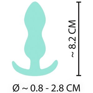 Cuties Beginner Butt Plug – Mini, Flexible, Soft Silicone