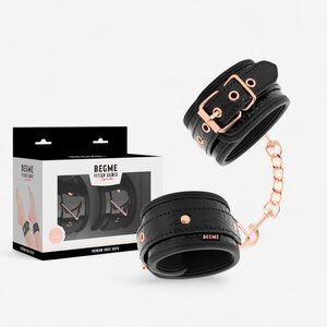 BegMe Adjustable Ankle Cuffs – Vegan Leather & Padded Lining