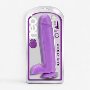 Blush Novelties Neo Realistinen Dildo 28 cm – Kaksitiheyksinen, Imukuppi & Strap-On