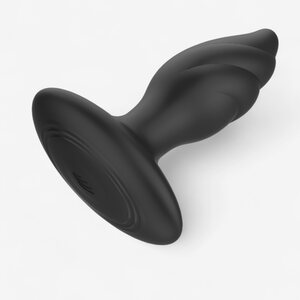 Dream Toys Pyörivä & Värisevä Anustappi Kaukosäätimellä