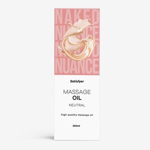 Satisfyer Fragrance-Free Massage Oil Neutral – Skin-Friendly & Natural 250 ml