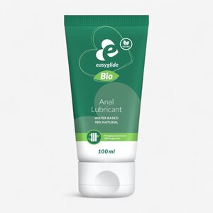 EasyGlide Anaaliliukuvoide Bio & Natural – Vesipohjainen, Vegaaninen 100 ml