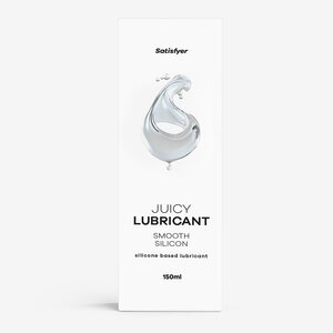 Satisfyer Silicone Lubricant Juicy Smooth 150 ml – Long-Lasting & Silky Soft