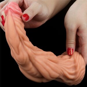 Lovetoy Nature Cock Dual Layered Silicone 24.5 εκ.