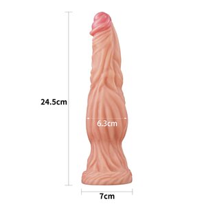 Lovetoy Nature Cock Dual Layered Silicone 24.5 εκ.
