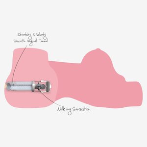 Hidden Desire Milking Torso Machine – Ultra Real 22kg Masturbator