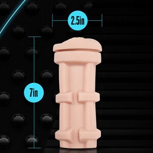 Blush Novelties M for Men Soft & Wet – Self-Lubricating Pocket Pussy