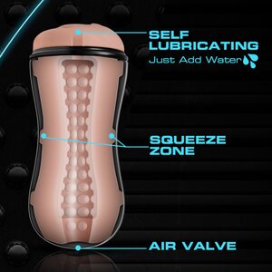 Blush Novelties M for Men Soft & Wet – Self-Lubricating Pocket Pussy