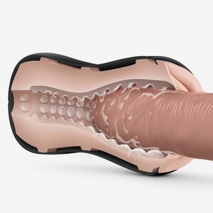 Blush Novelties M for Men Soft & Wet – Self-Lubricating Pocket Pussy