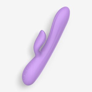 Dream Toys Purple Rain Luxe – Flexible Duo Vibrator for Intense Dual Pleasure