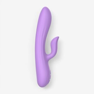 Dream Toys Purple Rain Luxe – Flexible Duo Vibrator for Intense Dual Pleasure