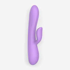Dream Toys Purple Rain Luxe – Flexible Duo Vibrator for Intense Dual Pleasure