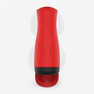 Hidden Desire Red Thruster™ – Suction, Vibration & Testicle Massage in One