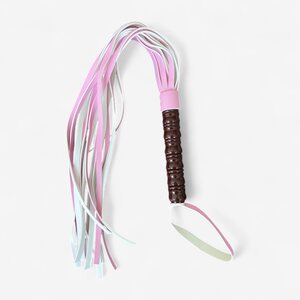 Vain liikkestä Velvet Lash Pink – Sensual BDSM Flogger Whip