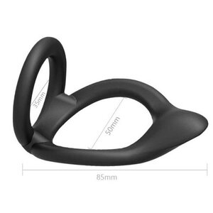 Vain liikkestä PowerGrip Duo – Silikoninen Tuplapenisrengas