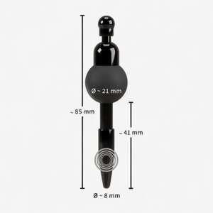 You2Toys Vibreeriv Peeniseplug 8 mm – Spermilukk Algajatele