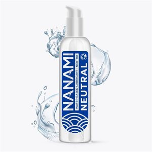 Nanami Vattenbaserat Glidmedel Neutral 150 ml – Doftfritt & Veganskt med Pump