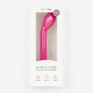 Easy Toys Slim Curve – Rechargeable G-Spot Vibrator 21 cm, Pink