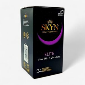 Skyn Elite Latex-Free Condoms 24 pcs – Ultra Thin 53 mm